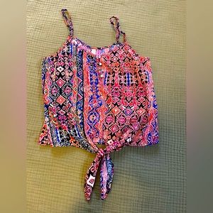 Bottom tie tank, target brand size small